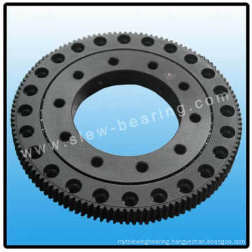 small slewing bearing customized size with phosphating external gear